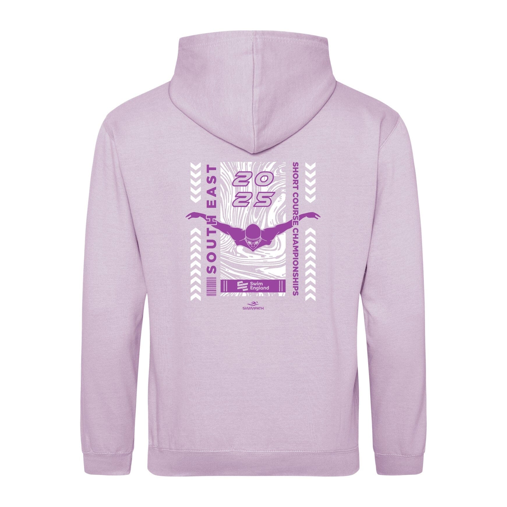 Swim England South East Short Course Championships 2025 Hoodie - Lilac-Event-Swim England South East-SwimPath