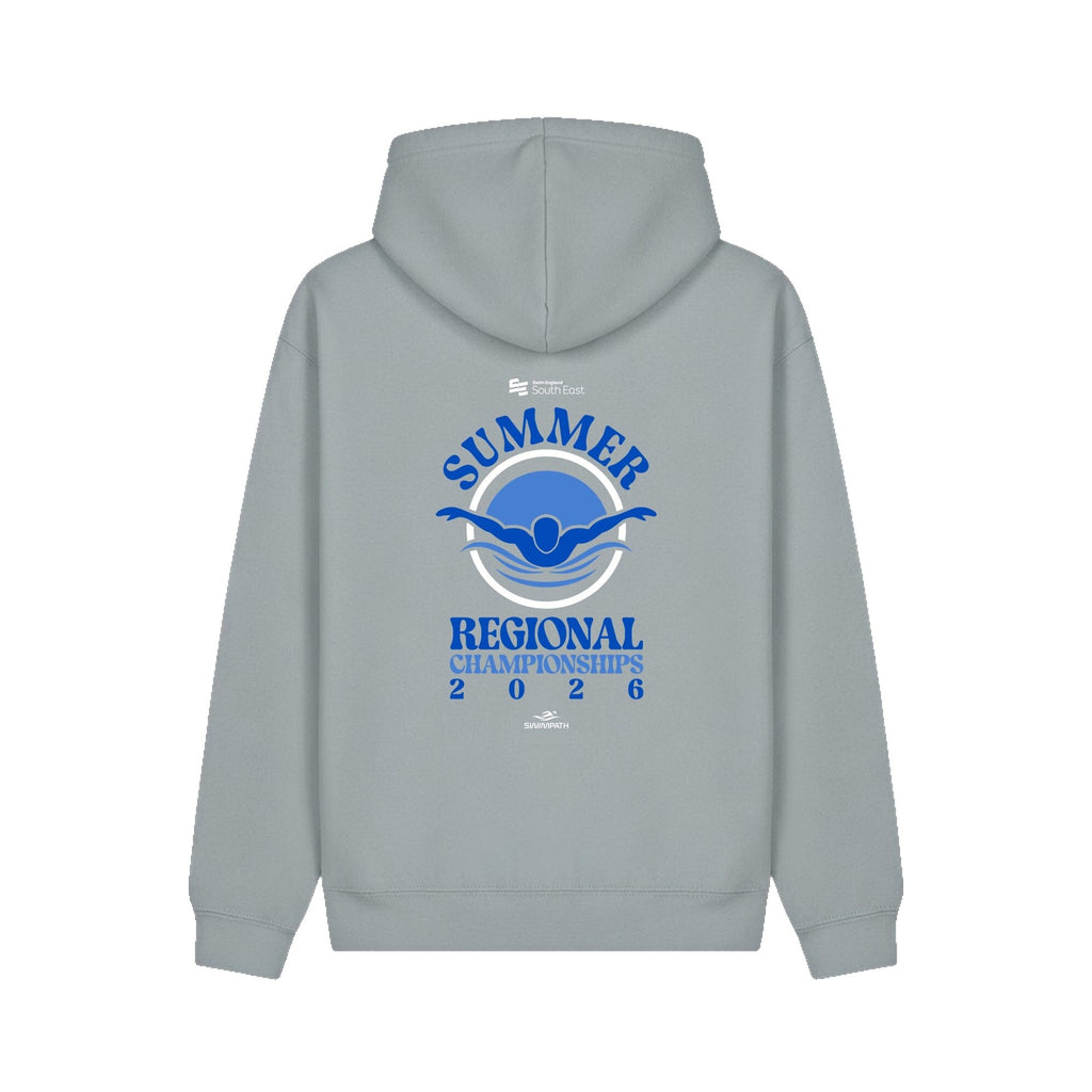 Swim England South East Summer Regional Championships 2026 Hoodie - Grey Mist-Event-Swim England South East-SwimPath