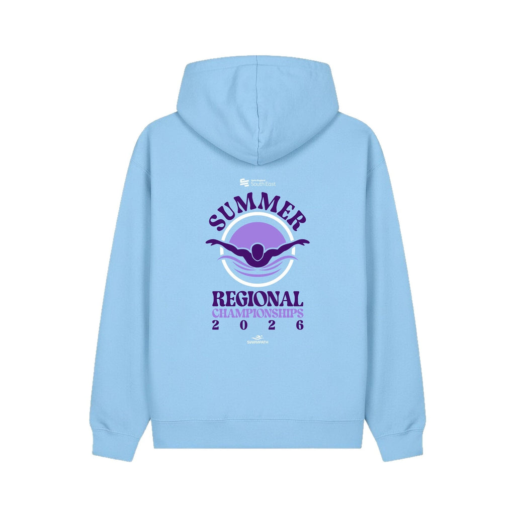 Swim England South East Summer Regional Championships 2026 Hoodie - Powder Blue-Event-Swim England South East-SwimPath