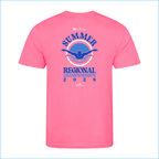 Swim England South West Summer Regional Championships 2026 T-Shirt - Electric Pink-Event-Swim England South West-SwimPath