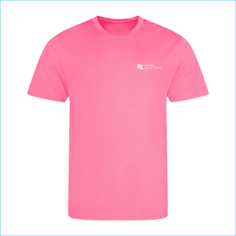 Swim England South West Summer Regional Championships 2026 T-Shirt - Electric Pink-Event-Swim England South West-SwimPath