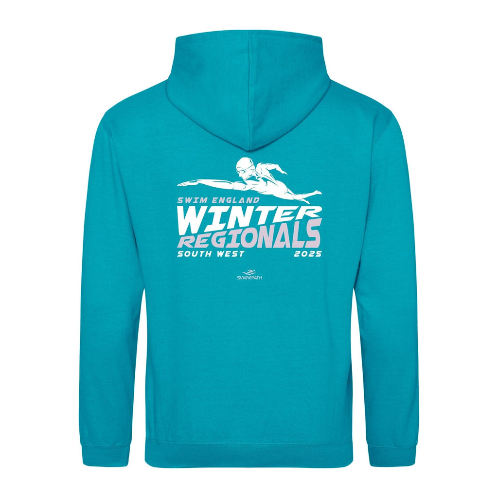 Swim England South West Winter Regionals 2025 Hoodie - Lagoon Blue-Event-Swim England South West-SwimPath