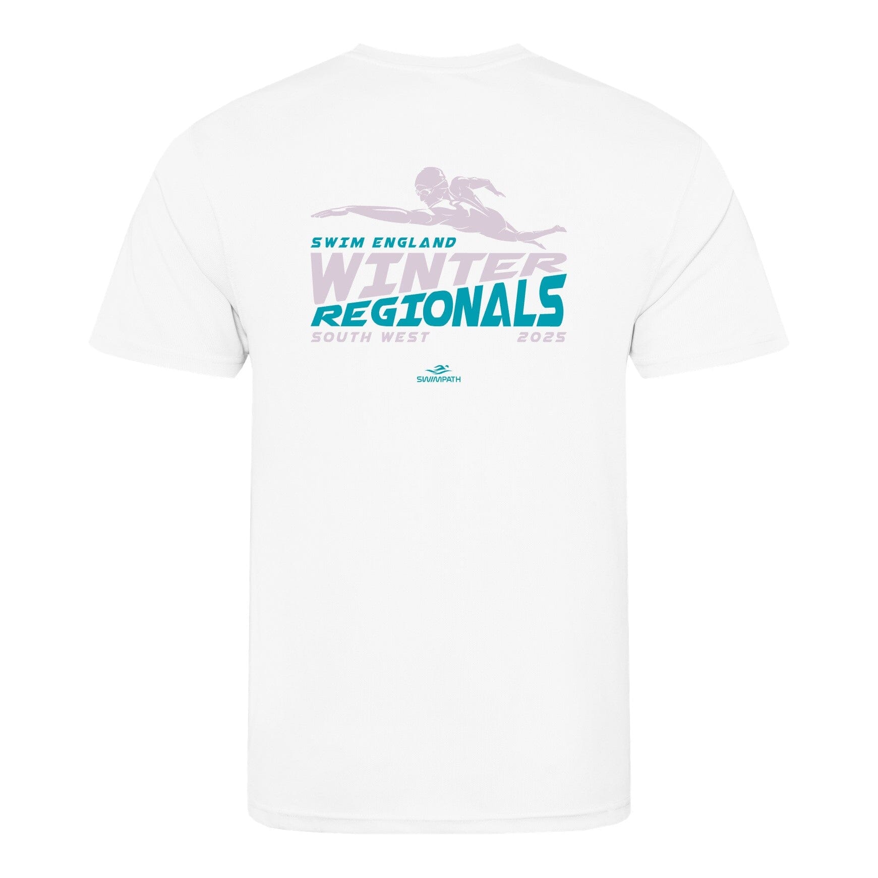 Swim England South West Winter Regionals 2025 T-Shirt - Arctic White-Event-Swim England South West-SwimPath
