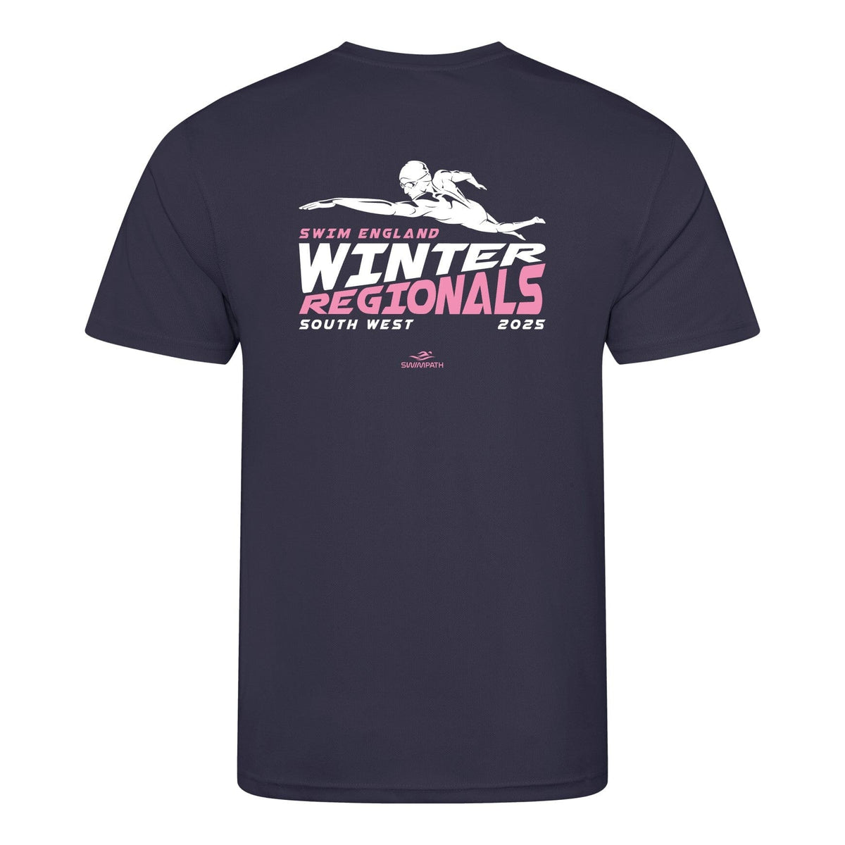 Swim England South West Winter Regionals 2025 T-Shirt - Oxford Navy-Event-Swim England South West-SwimPath