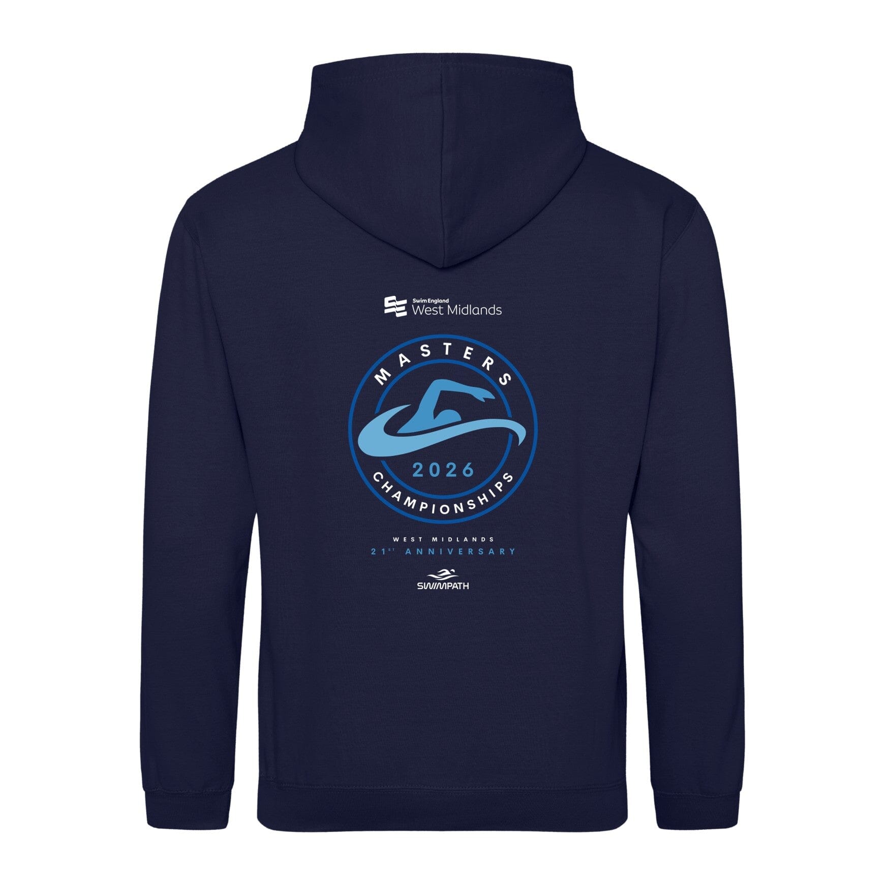 Swim England West Midlands Masters Championships 2026 Hoodie - Oxford Navy-Event-Swim England West Midlands-SwimPath