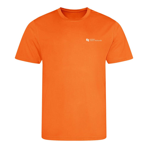 Swim England West Midlands Winter Regionals 2025 T-Shirt - Orange Crush-Event-Swim England West Midlands-SwimPath