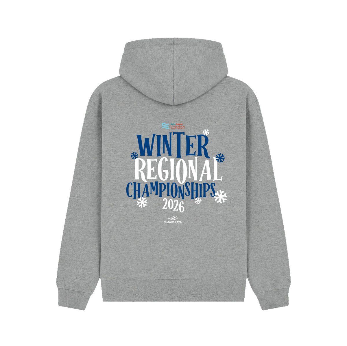 Swim England London Winter Regional Championships 2026 Hoodie - Dusty Grey