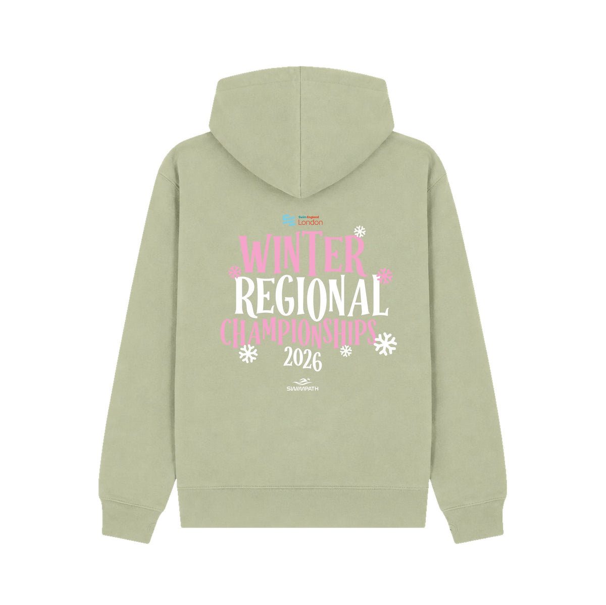 Swim England London Winter Regional Championships 2026 Hoodie - Pistachio