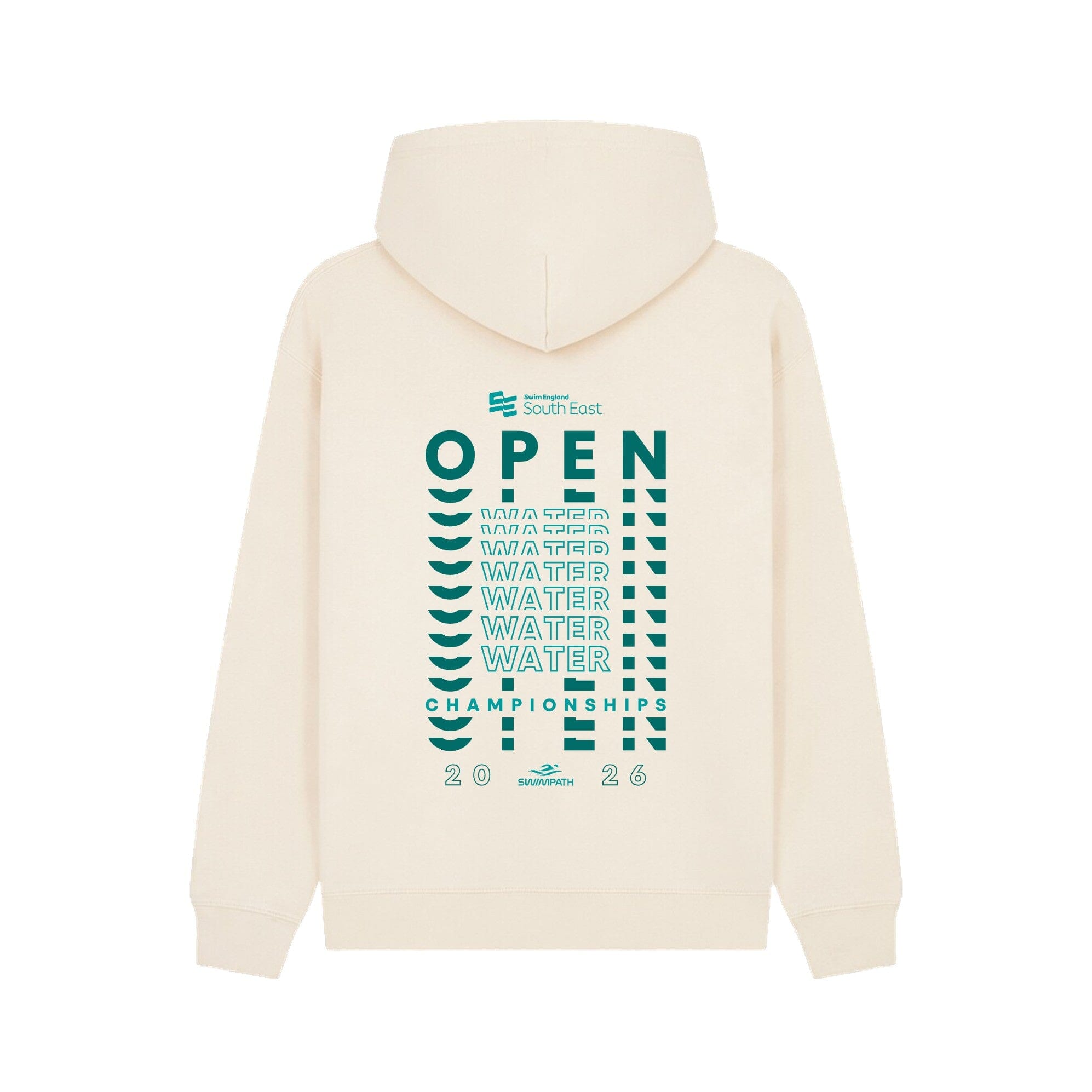 Swim England South East Open Water Championships 2026 Hoodie - Ivory-Event-Swim England South East-SwimPath