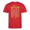 Swim England South East Open Water Championships 2026 T-Shirt - Fire Red-Event-Swim England South East-SwimPath