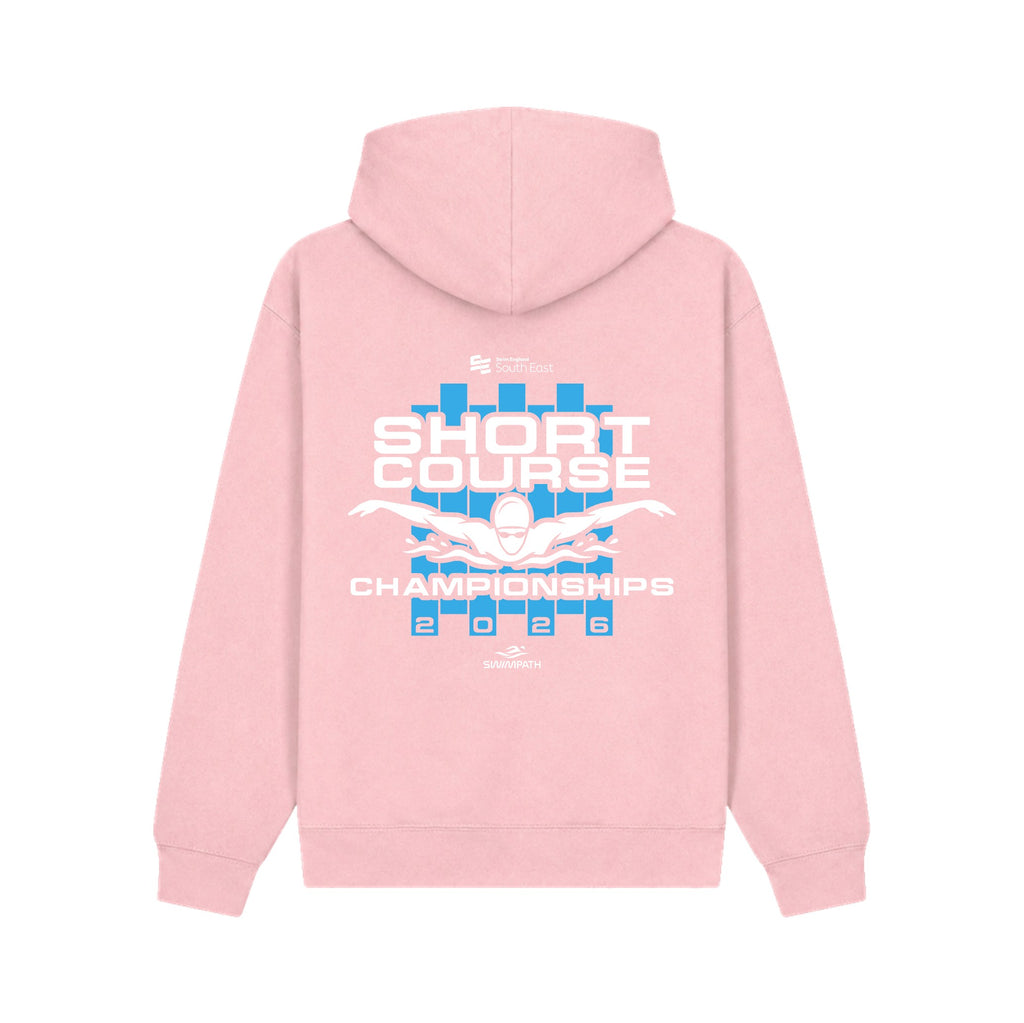 Swim England South East Winter Short Course Championships 2026 Hoodie - Baby Pink