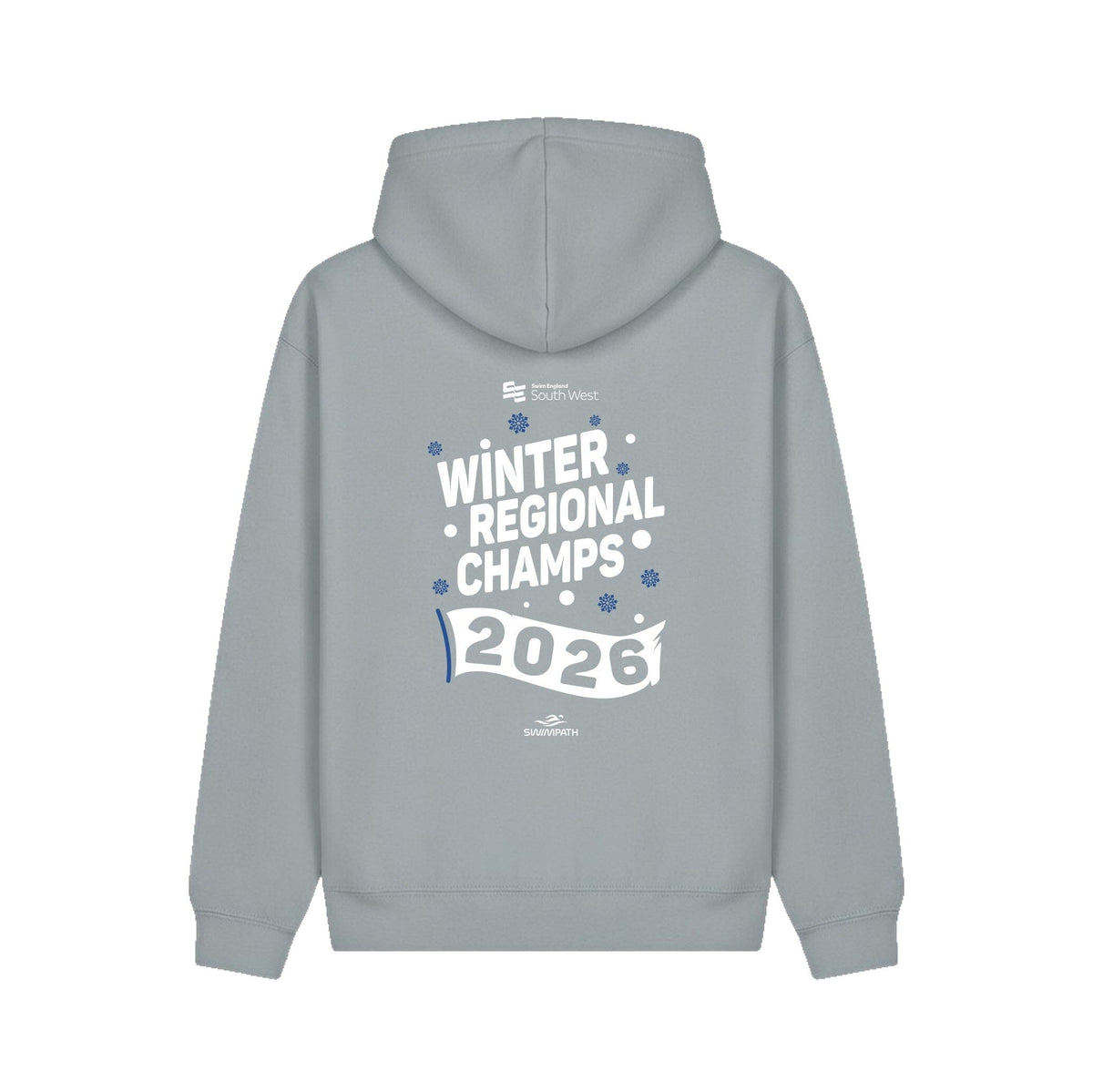 Swim England South West Winter Regional Championships 2026 Hoodie - Grey Mist-Event-Swim England South West-SwimPath