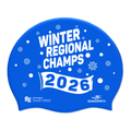 Swim England South West Winter Regional Championships 2026 Silicone Suede Swimming Cap - Royal Blue-Event-Swim England South West-SwimPath