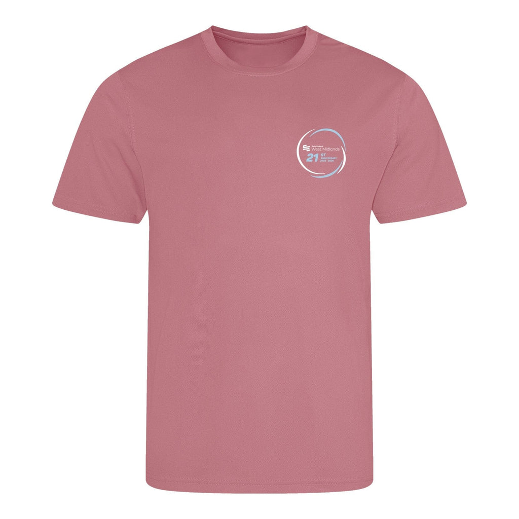 Swim England West Midlands Winter Regional Championships 2026 T-Shirt - Dusty Pink