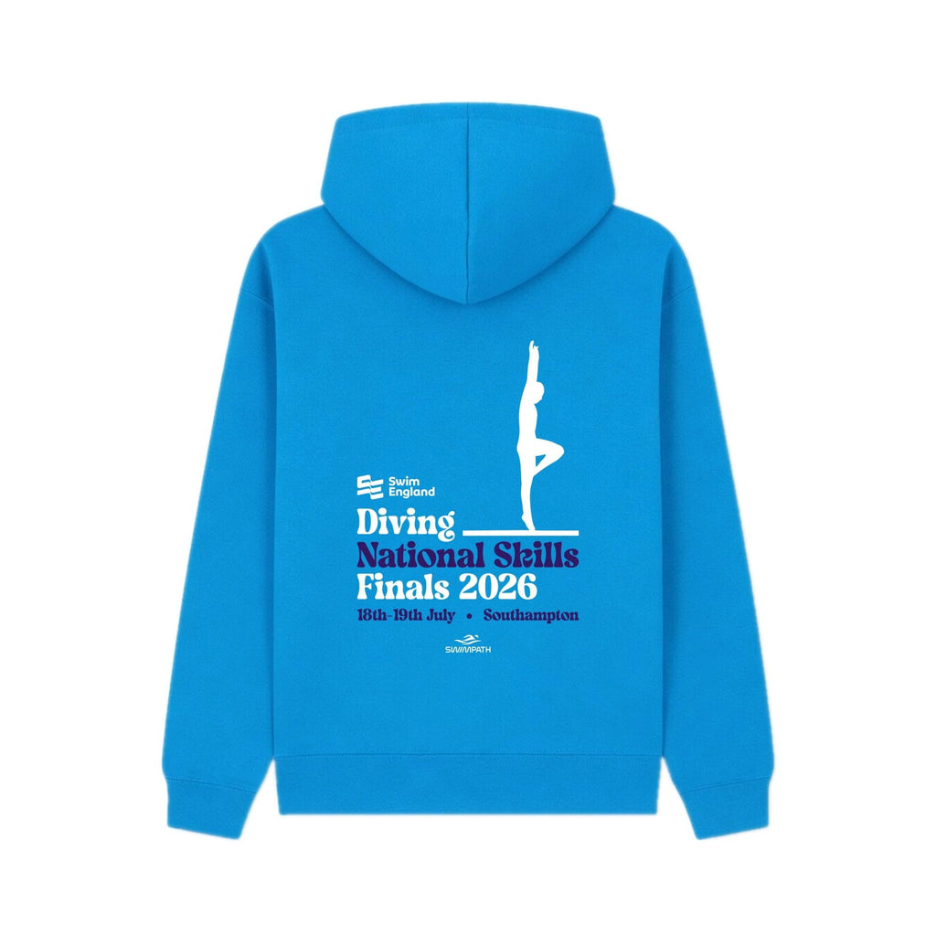 Swim England Diving National Skills Finals 2026 Hoodie - Turquoise-Event-Swim England Diving-SwimPath