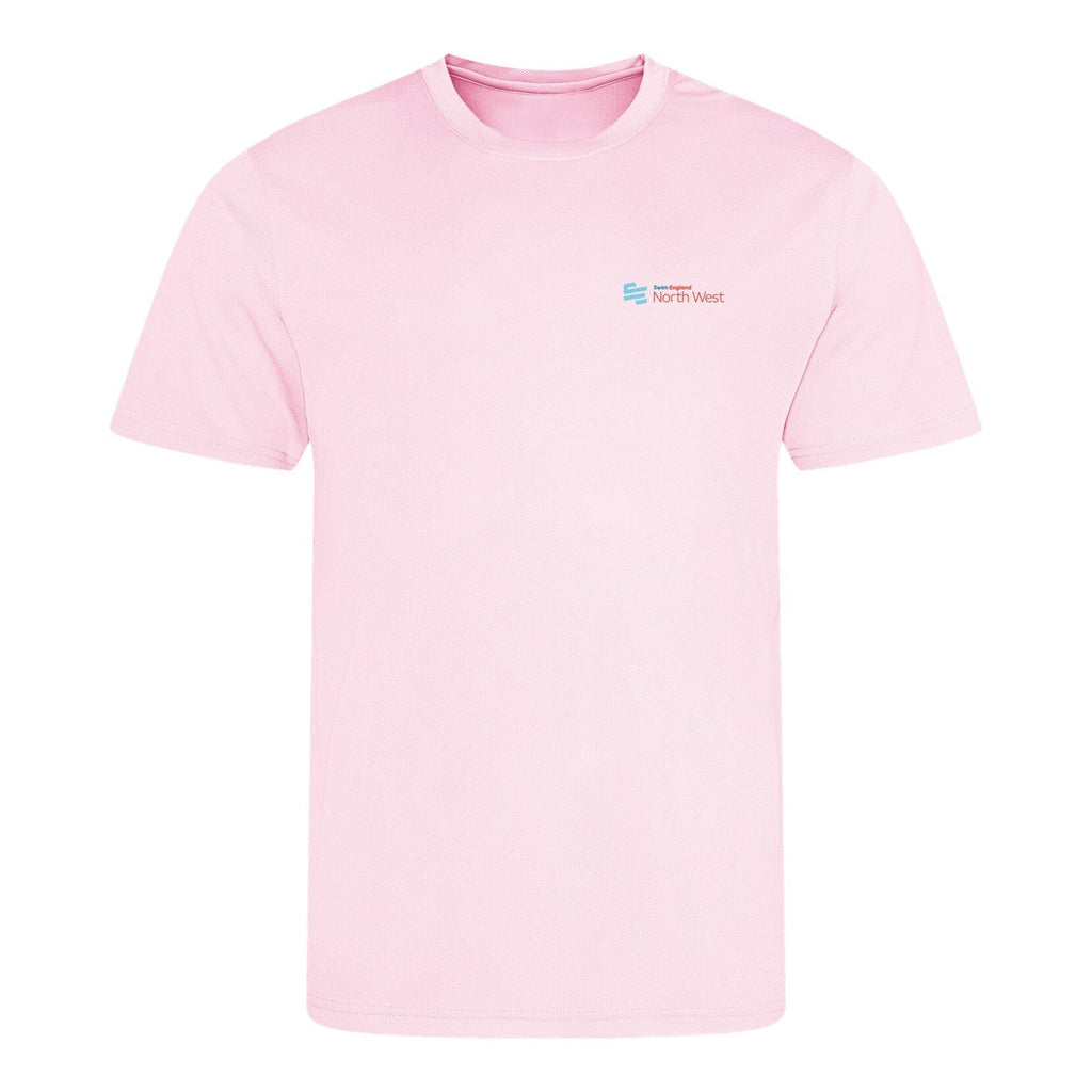 Swim England North West Regional Winter Swimming Championships 2026 T-Shirt - Baby Pink-Event-Swim England North West-SwimPath