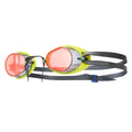 TYR Socket Rocket 2.0 Mirrored Goggles - Red/Yellow-Goggles-TYR-SwimPath