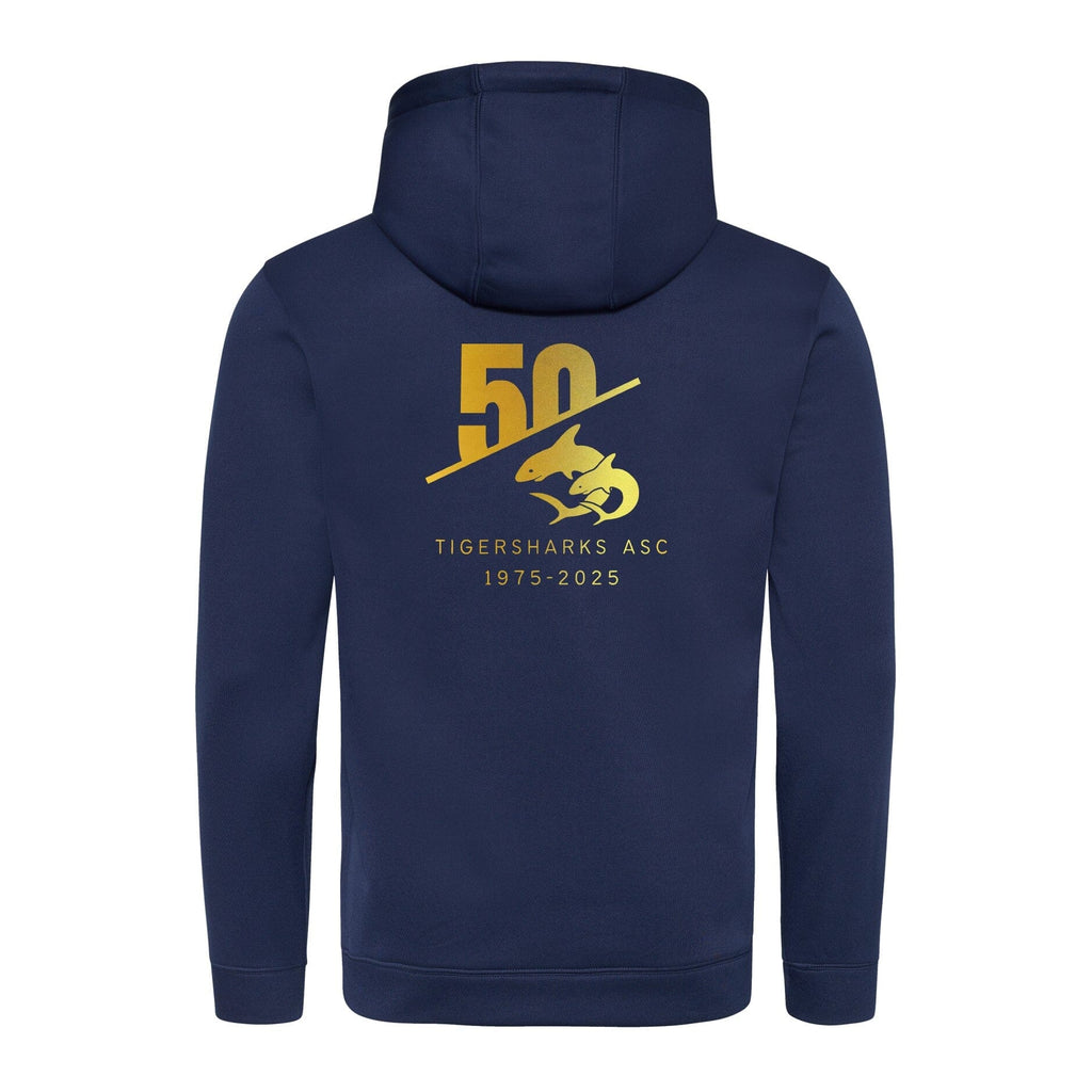 Tigersharks A.S.C. 50 Years Anniversary Hoodie-Team Kit-Tigersharks-SwimPath