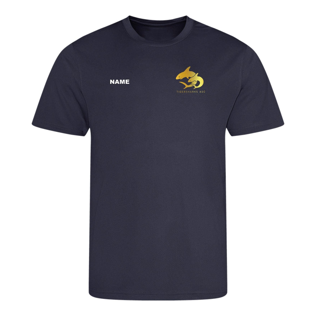 Tigersharks A.S.C. 50 Years Anniversary T-Shirt-Team Kit-Tigersharks-SwimPath