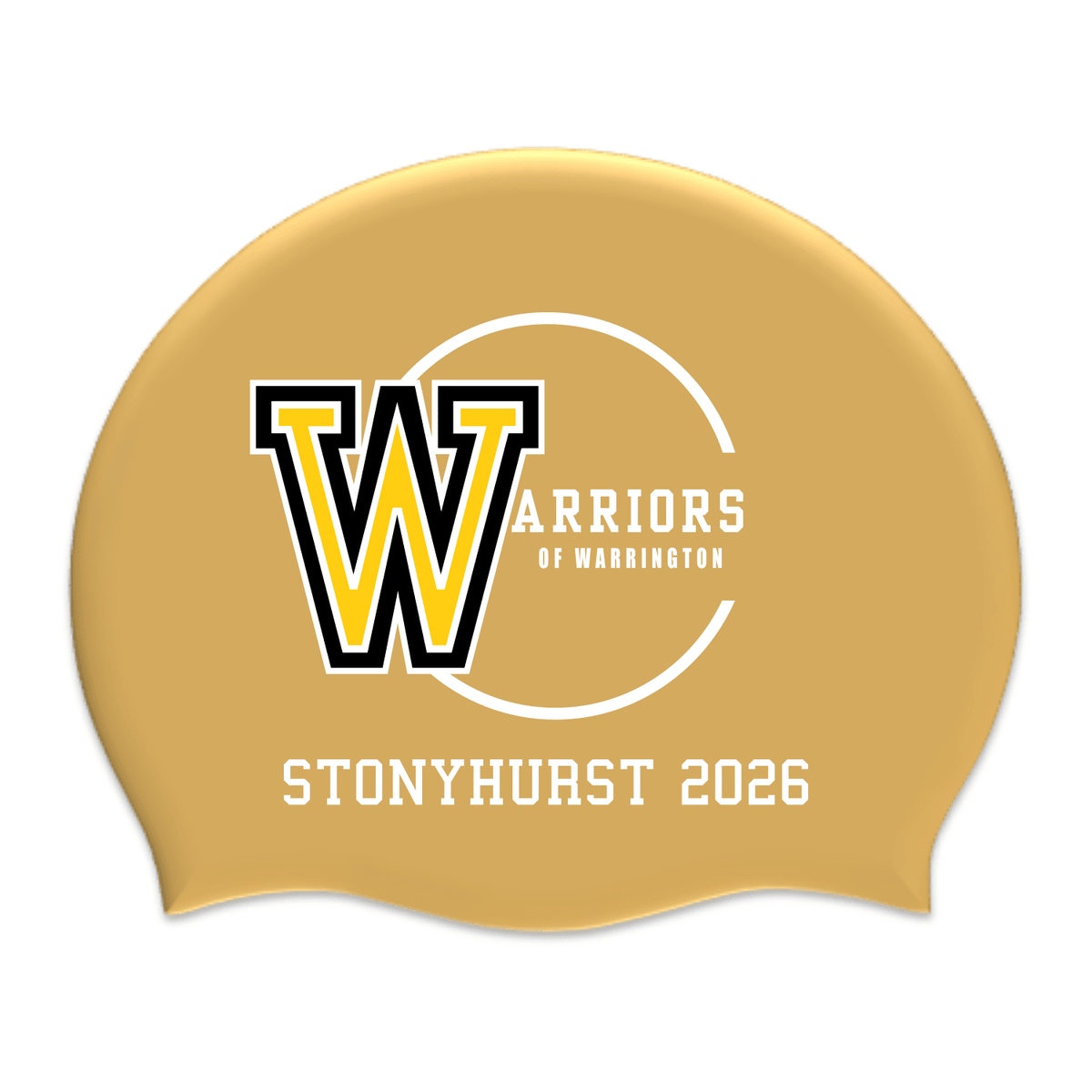Warriors of Warrington Development Camp 2026 Swimming Cap-Team Kit-Warriors of Warrington-SwimPath