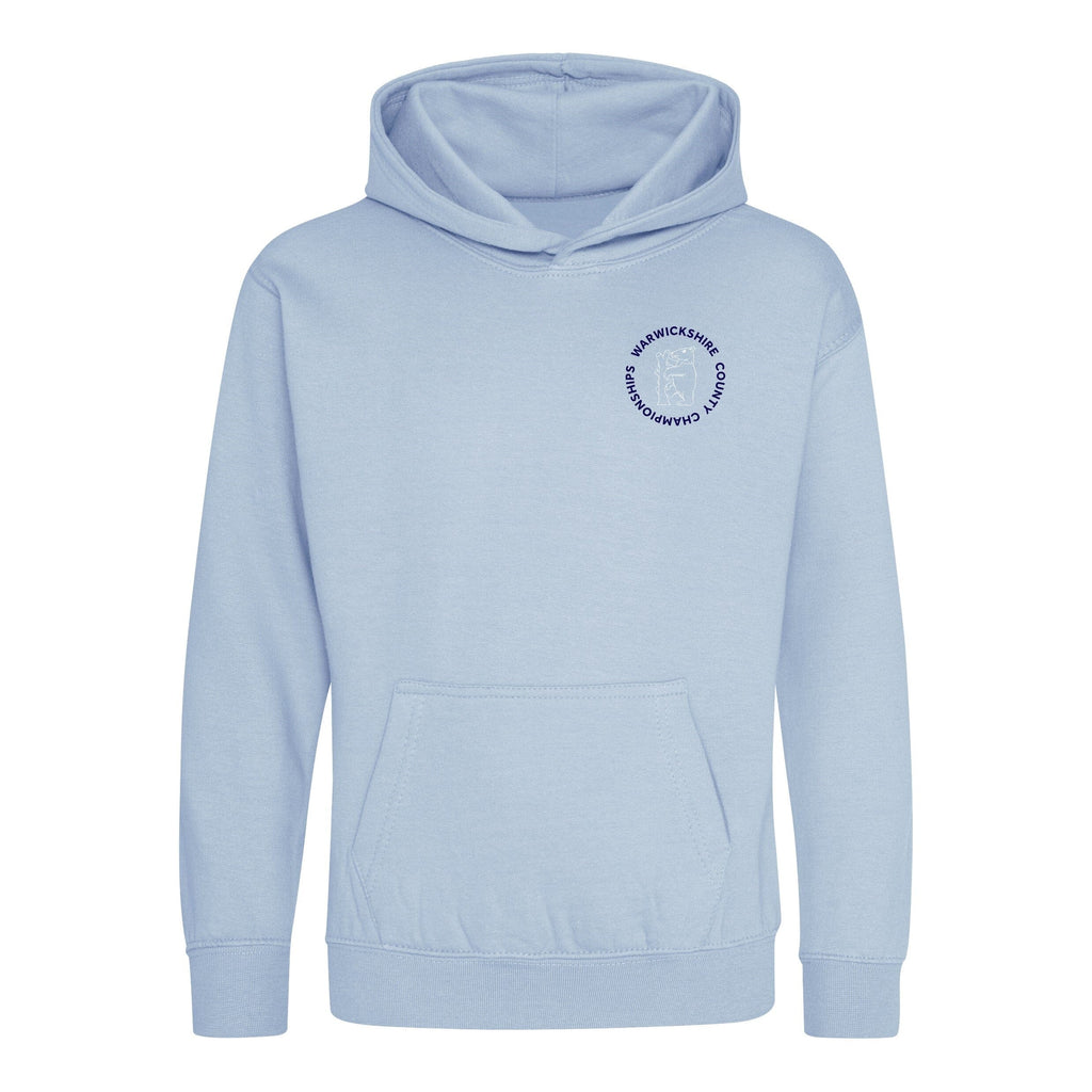 Warwickshire ASA County Championships 2026 Hoodie - Sky Blue / Arctic White-Event-Warwickshire-9-11-SwimPath