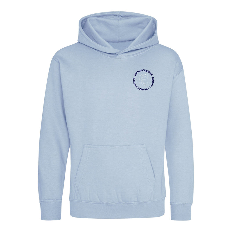 Warwickshire ASA County Championships 2026 Hoodie - Sky Blue / Arctic White-Event-Warwickshire-SwimPath