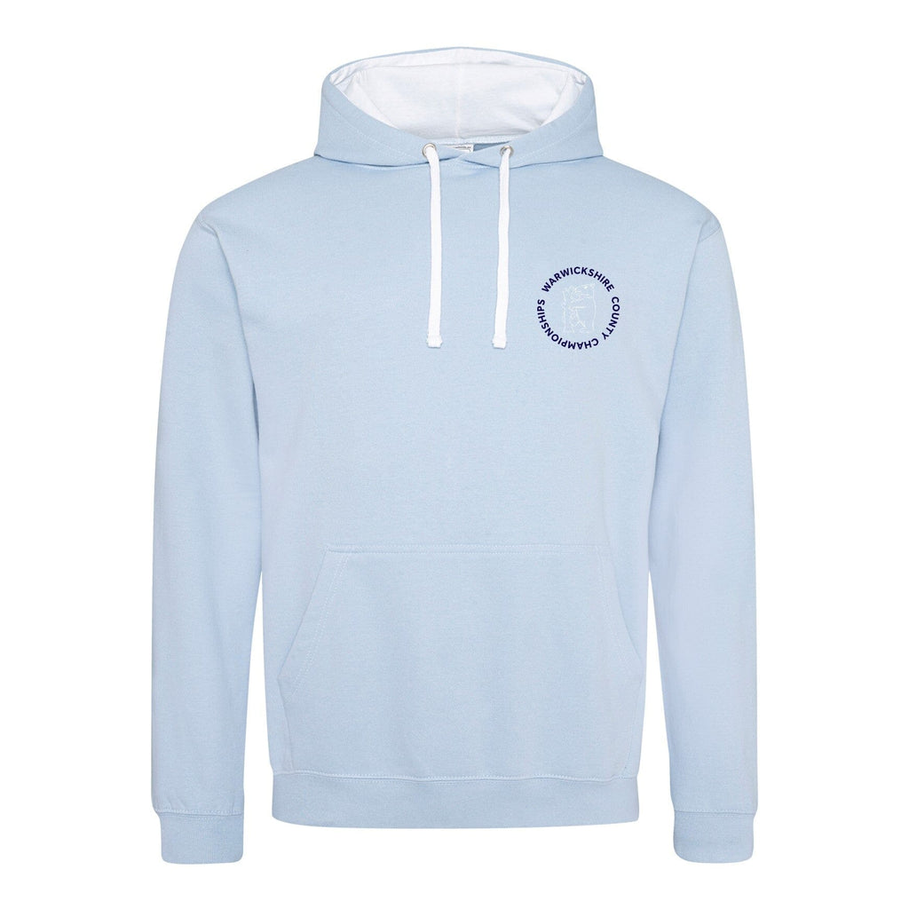 Warwickshire ASA County Championships 2026 Hoodie - Sky Blue / Arctic White-Event-Warwickshire-XS-SwimPath