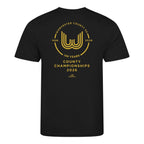 Worcester County ASA County Championships 2026 T-Shirt - Jet Black-Event-Worcester-SwimPath
