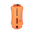 Zone3 Recycled Safety Buoy/Dry Bag 28L - Orange-Training Aids-Zone3-SwimPath