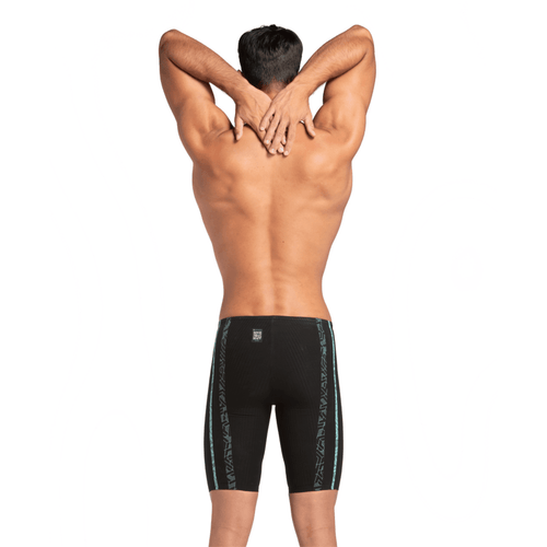 arena Powerskin Primo Men's Jammers - Black/Teal-Jammers-Arena-SwimPath