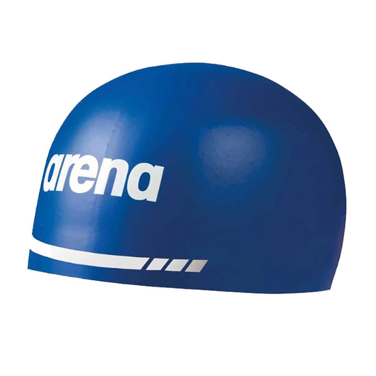 Arena 3D Soft Racing Swimming Cap - Royal-Swimming Caps-Arena-SwimPath