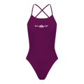 AMANZI Women's Tie-Back Swimsuit - Bordeaux-Swimsuit-Amanzi-SwimPath