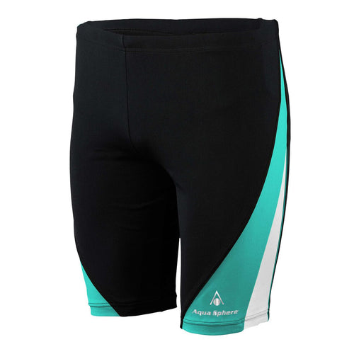 Aqua Sphere Arkos 2 Men's Jammer - Black / Light Blue-Training Jammers-Aqua Sphere-SwimPath