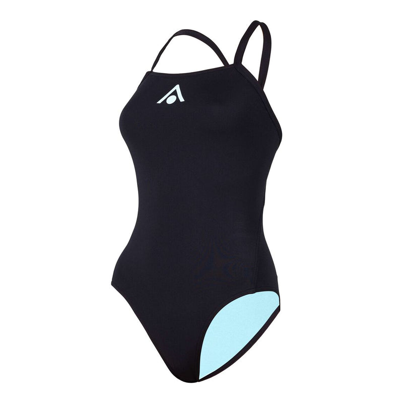 Aqua Sphere Essentials Tie Back Women's Swimsuit - Black-Swimsuit-Aqua Sphere-SwimPath