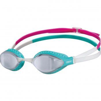 Arena Airspeed Mirror Goggles - Silver/ Turquoise Multi-Goggles-Arena-SwimPath