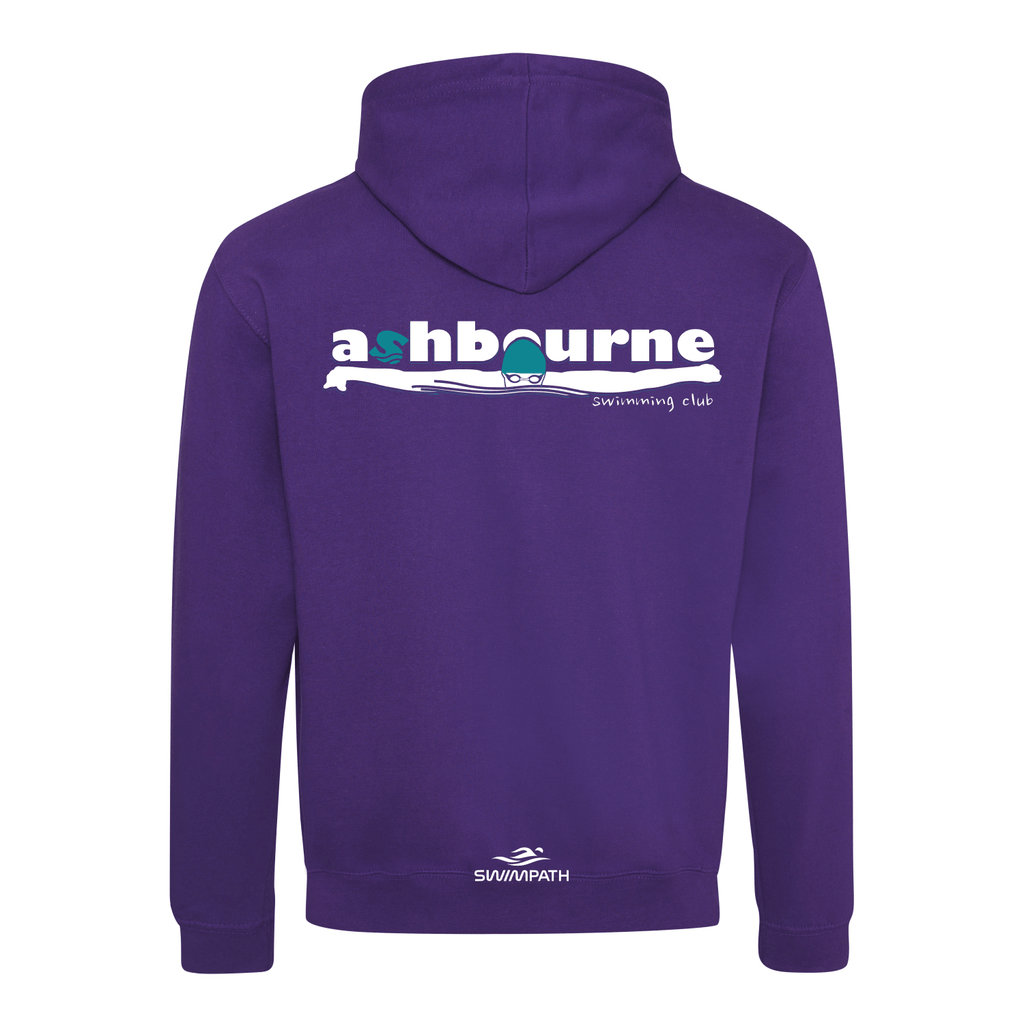 Ashbourne S.C. Team Hoodie - Purple-Team Kit-Ashbourne-SwimPath