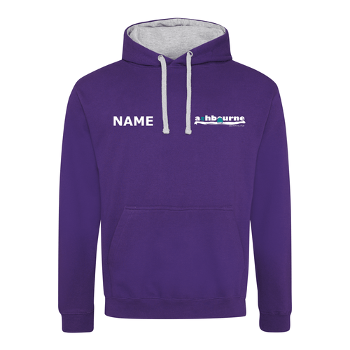 Ashbourne S.C. Team Hoodie - Purple-Team Kit-Ashbourne-SwimPath