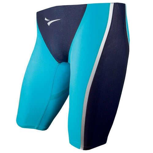FINIS Rival Men's Jammers - Navy Aqua Blue-Jammers-Finis-22-SwimPath