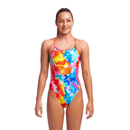 Funkita Messy Monet Girl's Single Strap Swimsuit-Swimsuit-Funkita-SwimPath