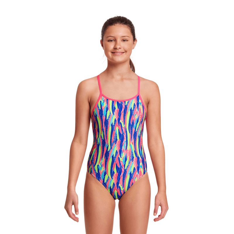 Funkita Wing Tips Girl's Diamond Back Swimsuit-Swimsuit-Funkita-SwimPath