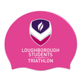 Loughborough Triathlon Club Silicone Swimming Cap - Pink-Team Kit-Loughborough Triathlon-SwimPath