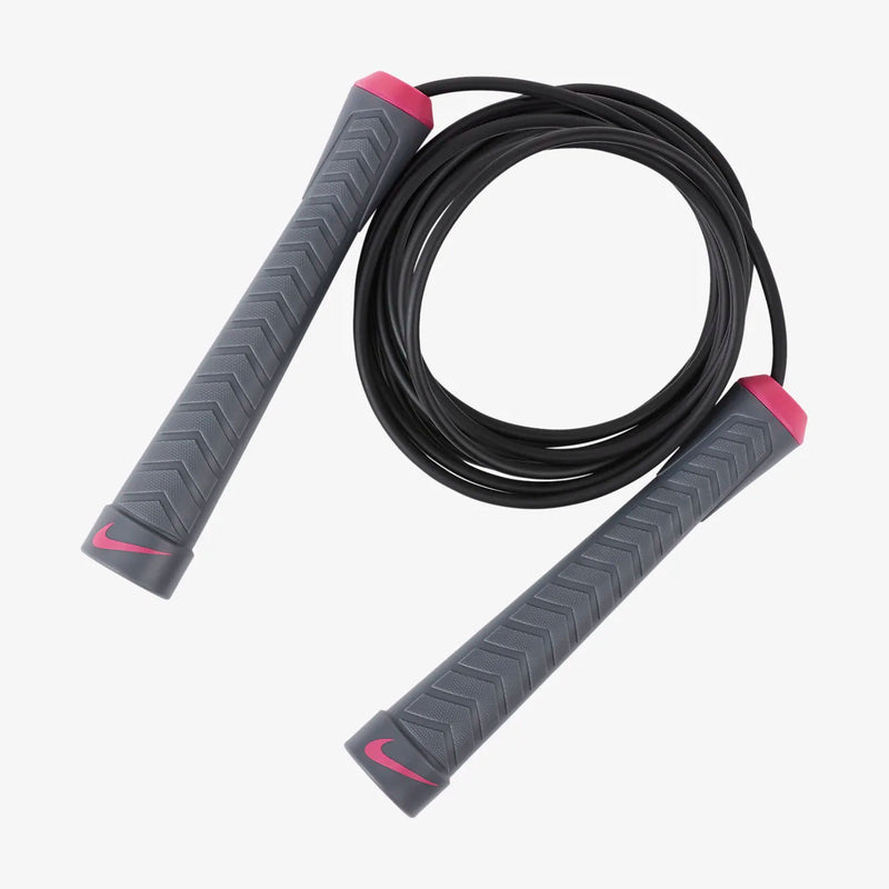 Nike Fundamental Speed Skipping Rope - Grey/Pink-Training Aids-Nike-SwimPath