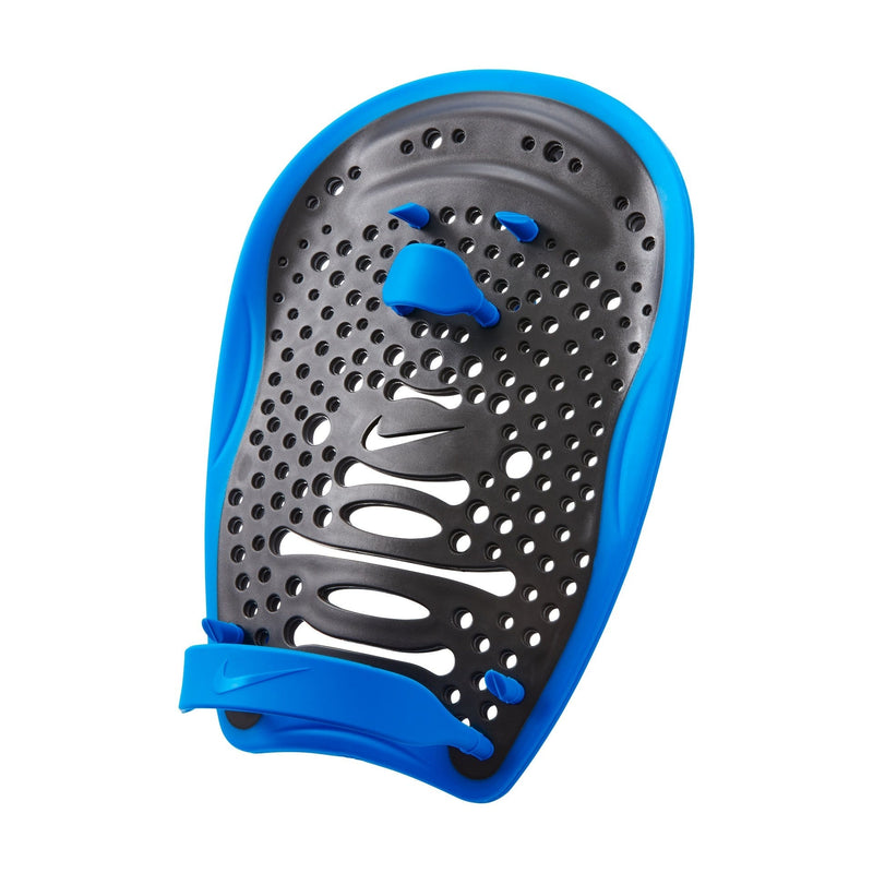 Nike Hand Paddles - Black/ Blue-Paddles-Nike-S/M-SwimPath
