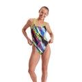 Speedo Allover Star Back Women’s Swimsuit-Swimsuit-Speedo-SwimPath