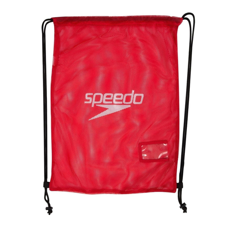 Speedo Equipment Mesh Bag - Red/White-Bags-Speedo-SwimPath