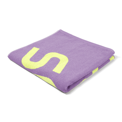 Speedo Logo Towel - Purple/Green-Sports Towels-Speedo-SwimPath