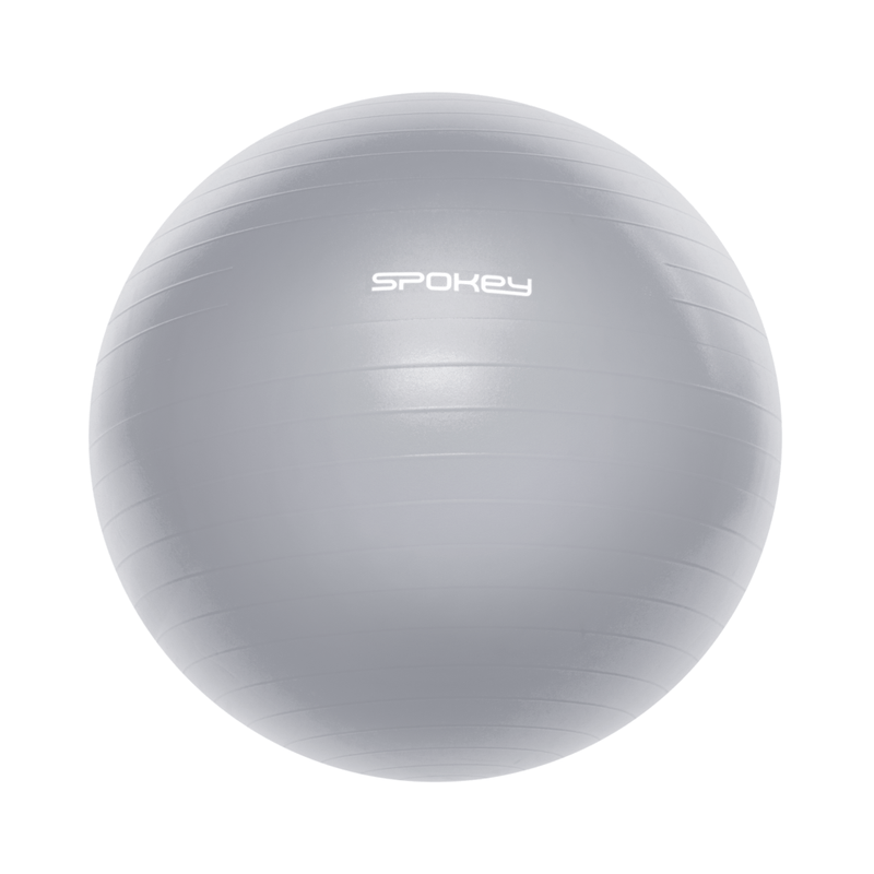 Spokey Fitball III Gymnastic Ball - Grey-Massage Aid-Spokey-Grey-SwimPath