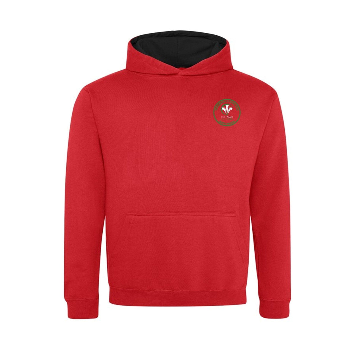 Swim Wales North Region Regional Championships 2023 Hoodie - Red / Black-Event-Swim Wales North-9-11-SwimPath