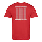 Swim Wales North Region Regional Championships 2023 T-Shirt - Red-Event-Swim Wales North-SwimPath