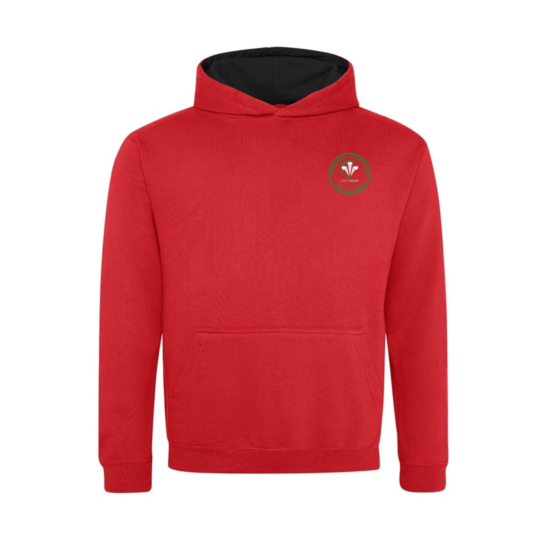Swim Wales South East Region Regional Championships 2023 Hoodie - Red / Black-Event-Swim Wales South East-9-11-SwimPath